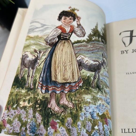 Heidi by Johanna Spyri illustrated by William sharp 1945 - Picture 5 of 7
